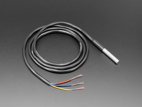 Waterproof 1-Wire DS18B20 digital temperature sensor